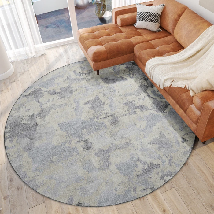 Dalyn Camberly CM2 Graphite Area Rug 8 ft. X 8 ft. Round