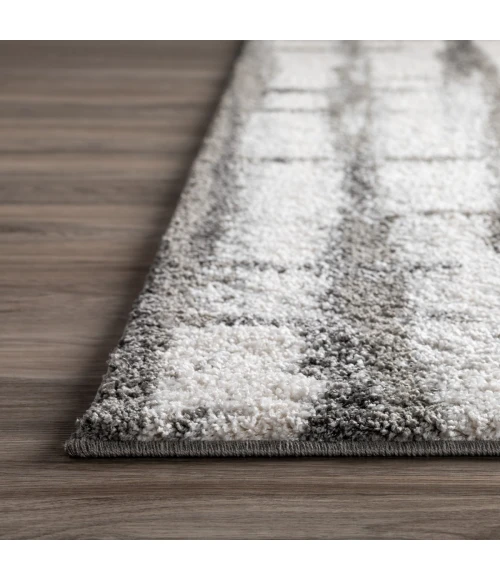 Dalyn Rocco RC2 Silver Area Rug 9 ft. 6 in. X 13 ft. 2 in. Rectangle