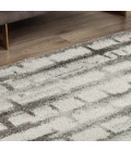 Dalyn Rocco RC2 Silver Area Rug 9 ft. 6 in. X 13 ft. 2 in. Rectangle