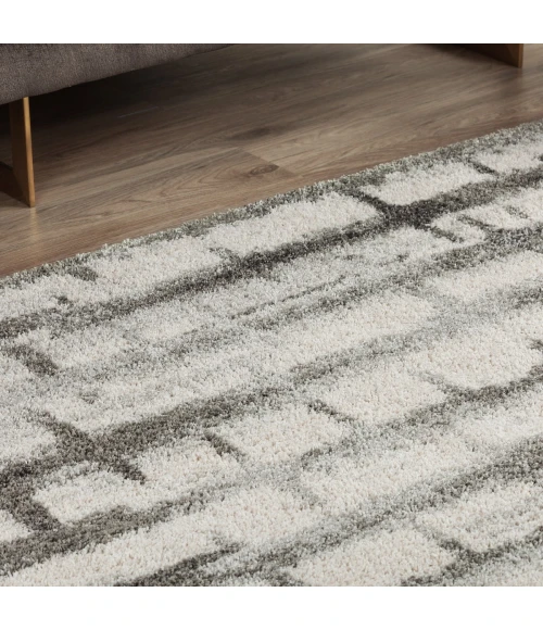 Dalyn Rocco RC2 Silver Area Rug 9 ft. 6 in. X 13 ft. 2 in. Rectangle