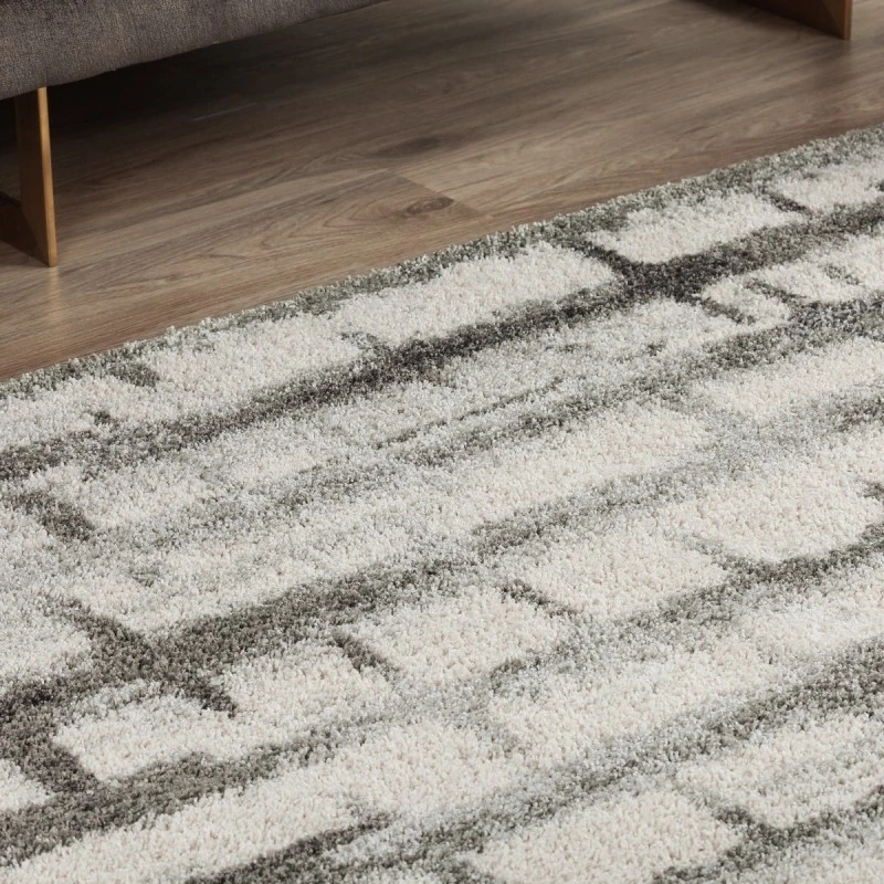 Dalyn Rocco RC2 Silver Area Rug 9 ft. 6 in. X 13 ft. 2 in. Rectangle