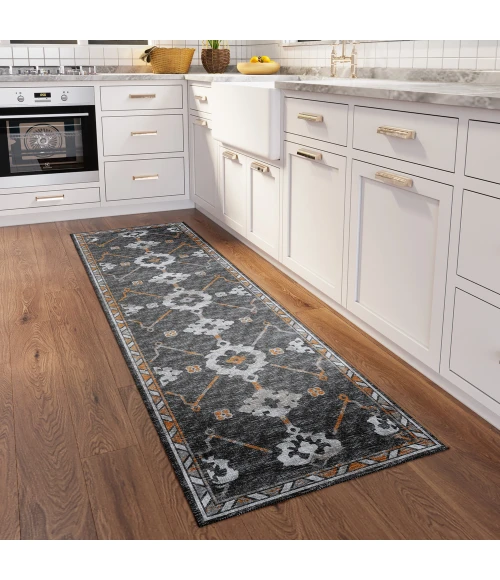 Dalyn Sedona SN16 Charcoal Area Rug 2 ft. 3 in. X 7 ft. 6 in. Runner