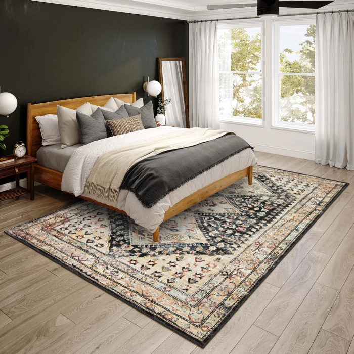 Dalyn Jericho JC9 Midnight Area Rug 8 ft. X 10 ft. Rectangle