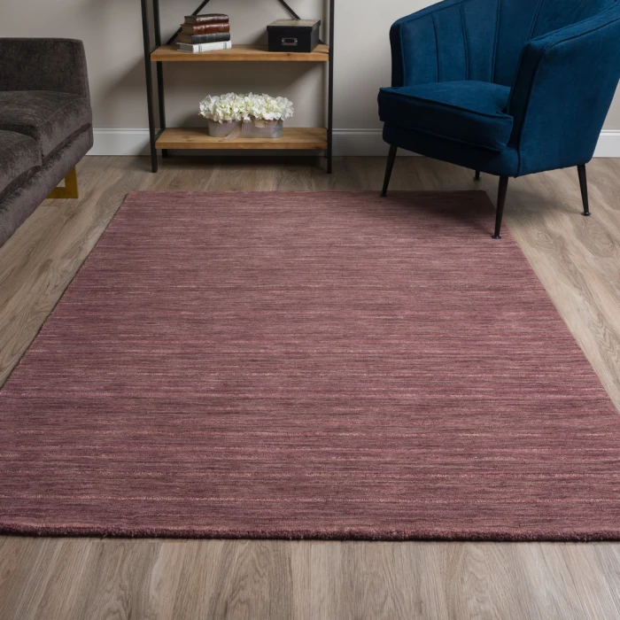 Dalyn Rafia RF100 Plum Area Rug 3 ft. 6 in. X 5 ft. 6 in. Rectangle