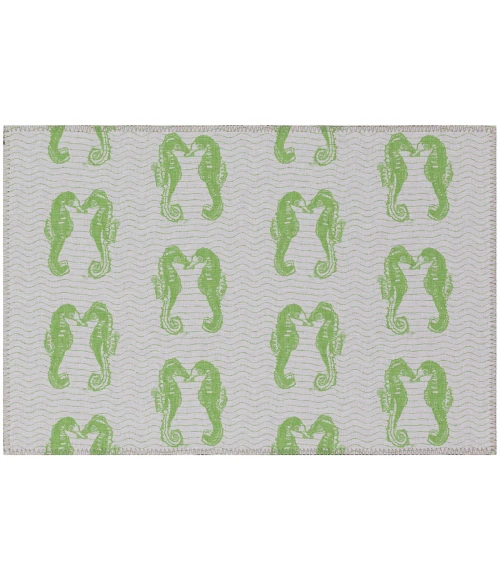 Dalyn Seabreeze SZ15 Lime-In Area Rug 1 ft. 8 in. X 2 ft. 6 in. Rectangle
