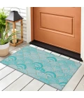 Dalyn Seabreeze SZ2 Teal Area Rug 1 ft. 8 in. X 2 ft. 6 in. Rectangle