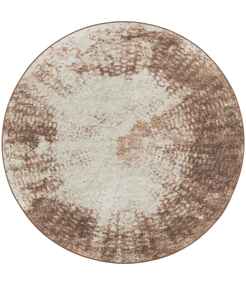 Dalyn Winslow WL1 Chocolate Area Rug 6 ft. X 6 ft. Round