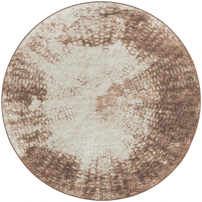 Dalyn Winslow WL1 Chocolate Area Rug 4 ft. X 4 ft. Round