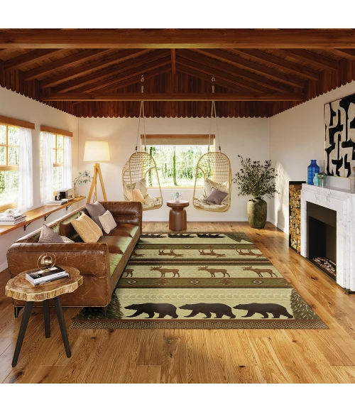 Dalyn Excursion EX1 Beige Area Rug 3 ft. X 5 ft. Rectangle