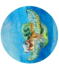 Dalyn Harbor HA3 Ocean Area Rug 8 ft. X 8 ft. Round