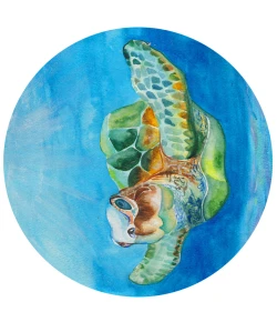 Dalyn Harbor HA3 Ocean Area Rug 8 ft. X 8 ft. Round