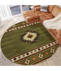Dalyn Phoenix PH4 Cactus Area Rug 8 ft. X 8 ft. Round