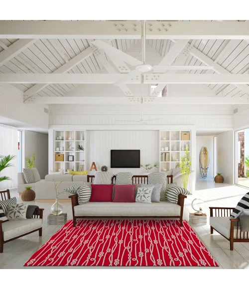 Dalyn Harbor HA7 Red Area Rug 3 ft. X 5 ft. Rectangle