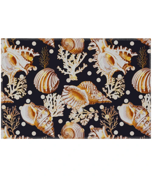 Dalyn Seabreeze SZ6 Black Area Rug 1 ft. 8 in. X 2 ft. 6 in. Rectangle