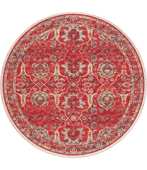 Dalyn Marbella MB5 Poppy Area Rug 6 ft. X 6 ft. Round