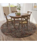 Dalyn Jericho JC3 Charcoal Area Rug 10 ft. X 10 ft. Round