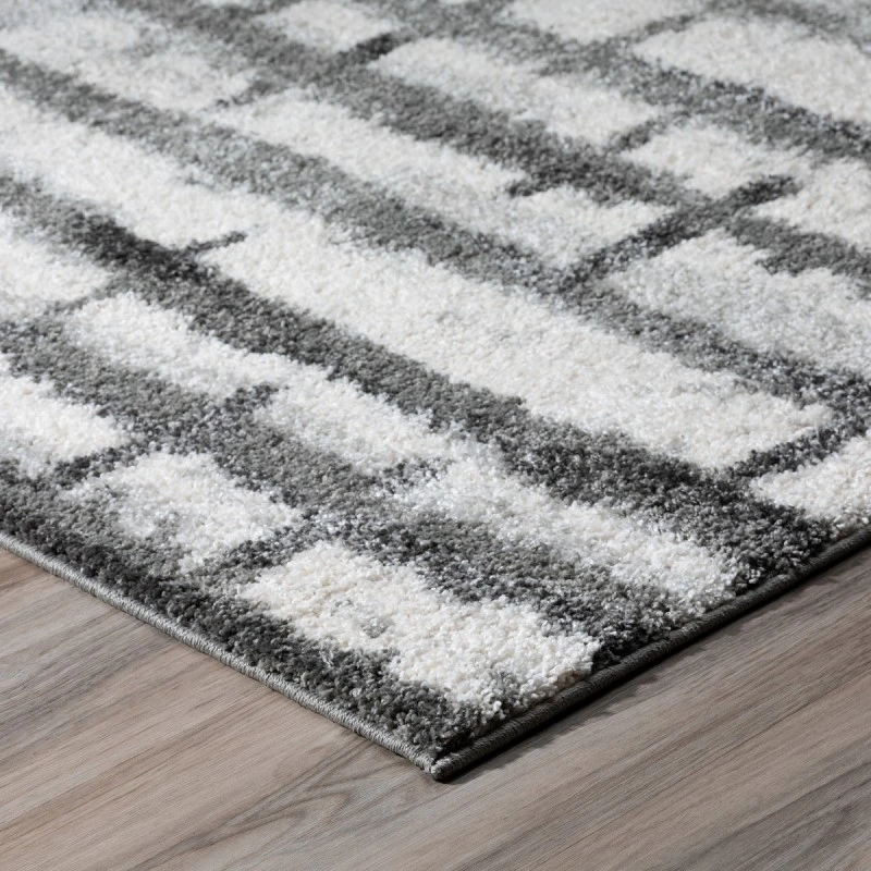 Dalyn Rocco RC2 Silver Area Rug 9 ft. 6 in. X 13 ft. 2 in. Rectangle