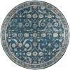 Dalyn Jericho JC4 Navy Area Rug 6 ft. X 6 ft. Round
