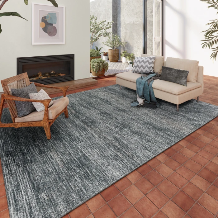 Dalyn Ciara CR1 Charcoal Area Rug 3 ft. X 5 ft. Rectangle