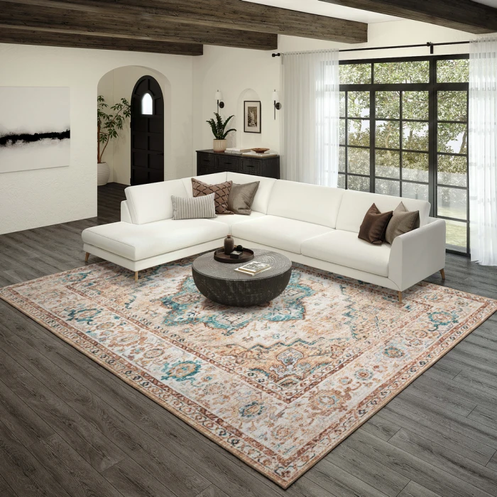 Dalyn Jericho JC2 Biscotti Area Rug 8 ft. X 8 ft. Round
