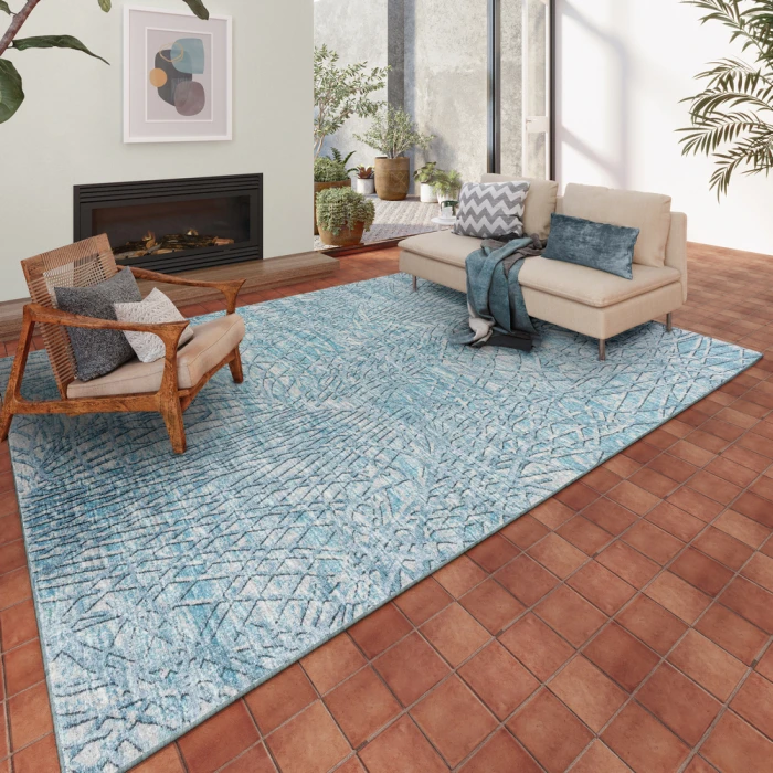 Dalyn Winslow WL2 Indigo Area Rug 9 ft. X 12 ft. Rectangle