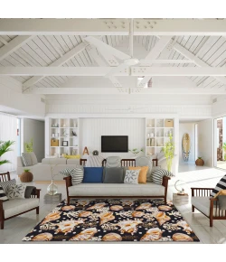 Dalyn Seabreeze SZ6 Black Area Rug 3 ft. X 5 ft. Rectangle