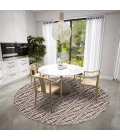 Dalyn Sedona SN6 Coffee Area Rug 4 ft. X 4 ft. Round