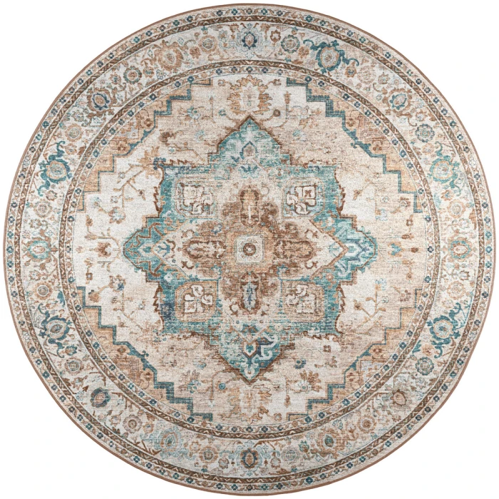 Dalyn Jericho JC2 Biscotti Area Rug 8 ft. X 8 ft. Round
