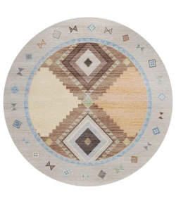 Dalyn Phoenix PH2 Taupe Area Rug 8 ft. X 8 ft. Round