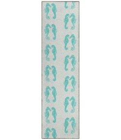 Dalyn Seabreeze SZ15 Teal Area Rug 2 ft. 3 in. X 7 ft. 6 in. Runner