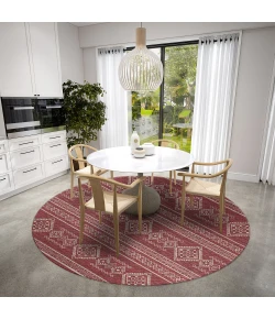 Dalyn Sedona SN14 Paprika Area Rug 4 ft. X 4 ft. Round