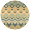 Dalyn Sedona SN2 Marigold Area Rug 10 ft. X 10 ft. Round