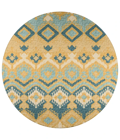 Dalyn Sedona SN2 Marigold Area Rug 10 ft. X 10 ft. Round