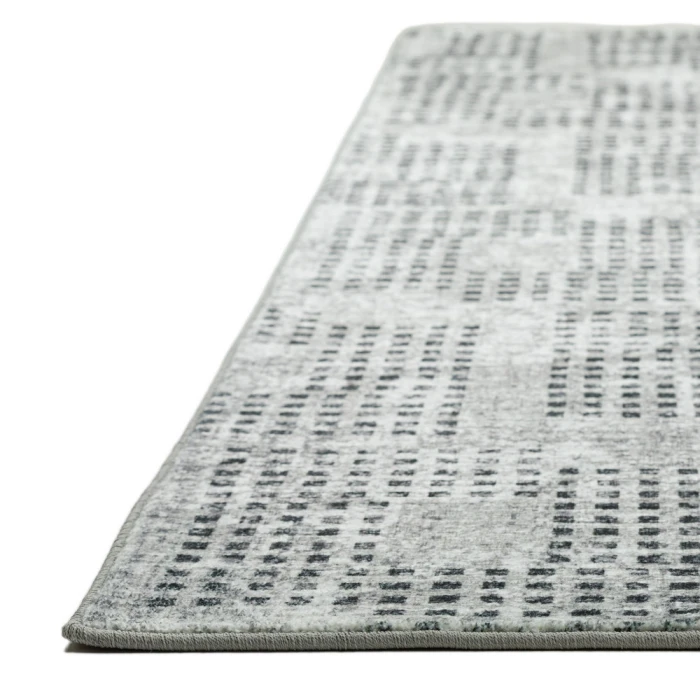 Dalyn Delano DA1 Pewter Area Rug 6 ft. X 6 ft. Round