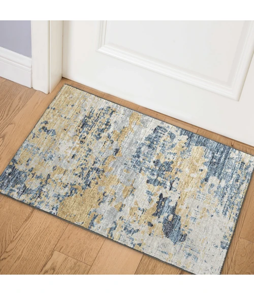 Dalyn Camberly CM4 Navy Area Rug 1 ft. 8 in. X 2 ft. 6 in. Rectangle