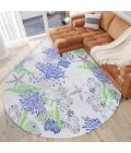 Dalyn Seabreeze SZ1 Lavender Area Rug 8 ft. X 8 ft. Round
