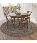 Dalyn Jericho JC7 Latte Area Rug 4 ft. X 4 ft. Round