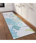 Dalyn Seabreeze SZ1 Silver Area Rug 2 ft. 3 in. X 7 ft. 6 in. Runner