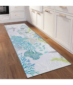 Dalyn Seabreeze SZ1 Silver Area Rug 2 ft. 3 in. X 7 ft. 6 in. Runner