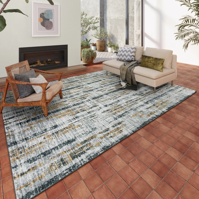 Dalyn Winslow WL6 Grey Area Rug 3 ft. X 5 ft. Rectangle
