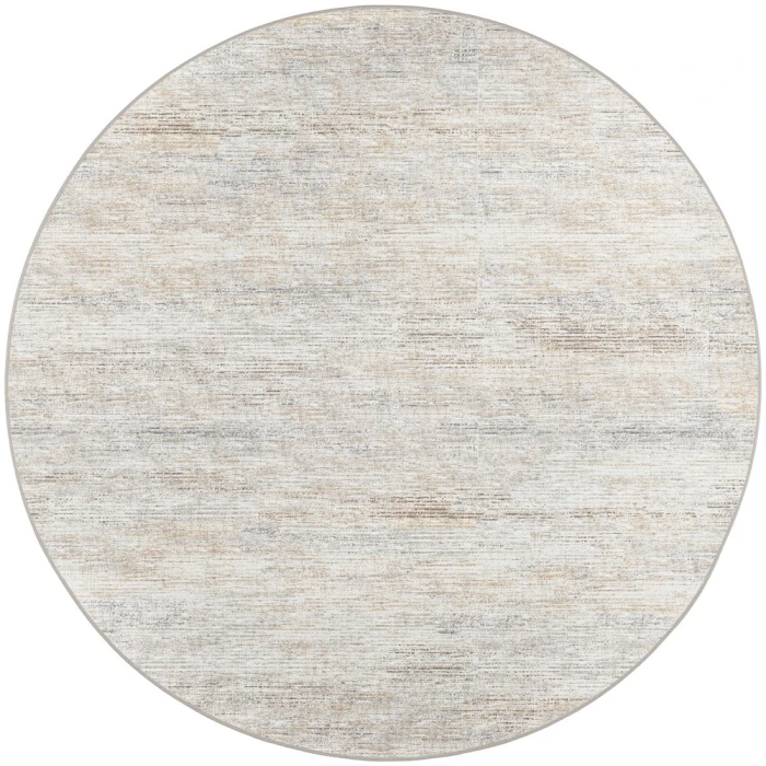 Dalyn Ciara CR1 Linen Area Rug 6 ft. X 6 ft. Round