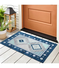 Dalyn Phoenix PH2 Denim Area Rug 1 ft. 8 in. X 2 ft. 6 in. Rectangle