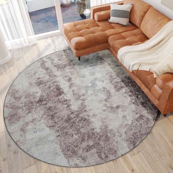 Dalyn Camberly CM3 Mineral Blue Area Rug 8 ft. X 8 ft. Round