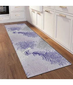 Dalyn Seabreeze SZ3 Lavender Area Rug 2 ft. 3 in. X 7 ft. 6 in. Runner