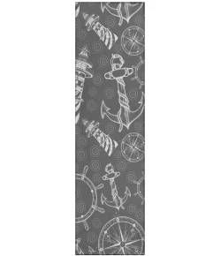 Dalyn Harbor HA9 Grey Area Rug 2 ft. 3 in. X 7 ft. 6 in. Runner