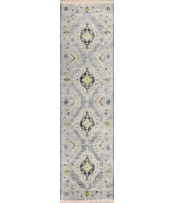 Dalyn Marbella MB1 Grey Area Rug 2 ft. 3 in. X 10 ft. Runner
