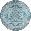 Dalyn Jericho JC5 Denim Area Rug 10 ft. X 10 ft. Round