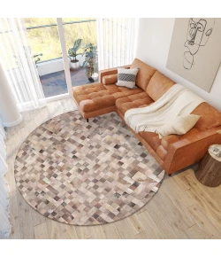 Dalyn Durango SS2 Flannel Area Rug 4 ft. X 4 ft. Round