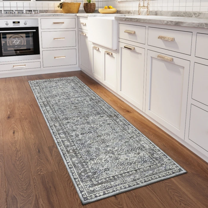 Dalyn Jericho JC7 Pewter Area Rug 2 ft. 6 in. X 8 ft. Runner