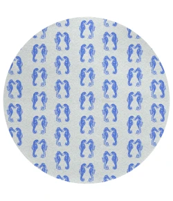 Dalyn Seabreeze SZ15 Navy Area Rug 8 ft. X 8 ft. Round